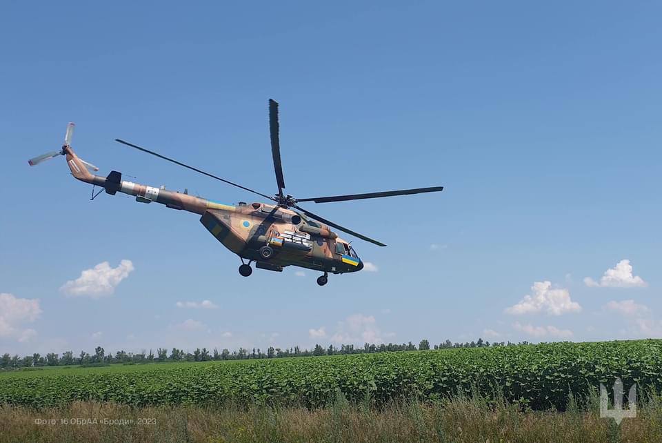 Український військовий вертоліт