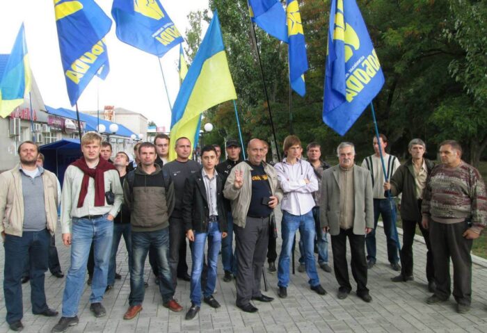 Мітинг у Новоазовську