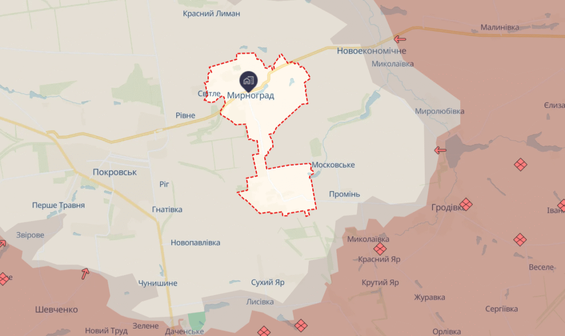 мирноград