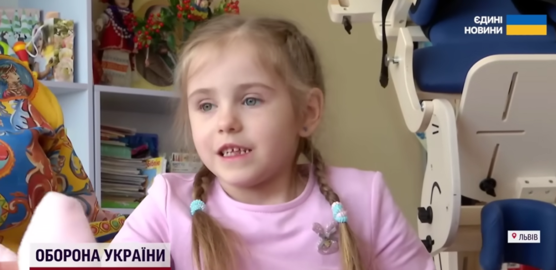дівчинка з бахмута